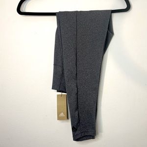 Adidas Leggings High rise 7/8 Dark Grey in Medium